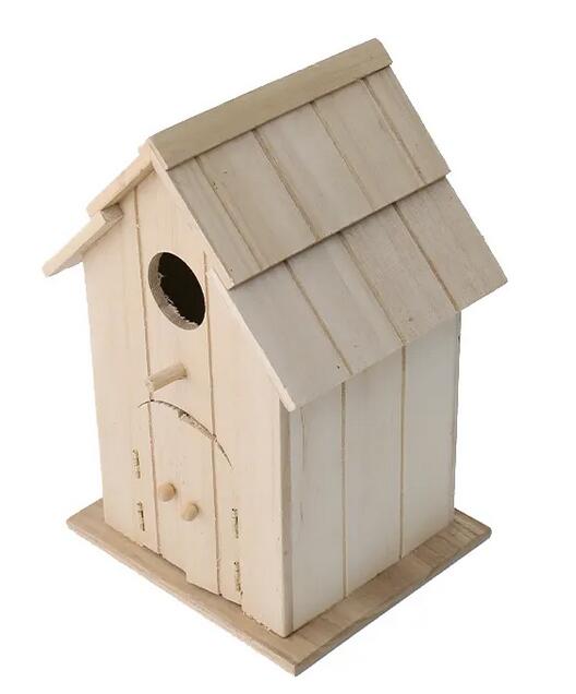 Wood bird house